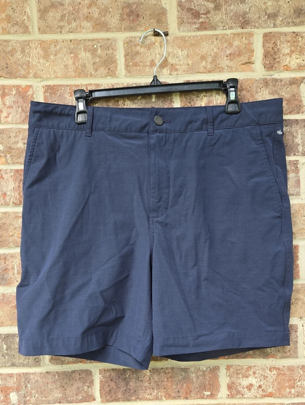 Faherty Men's Navy Performance Stretch Shorts Size 35